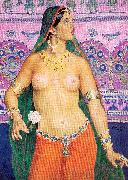 Melchers, Gari Julius Hindu Dancer oil on canvas
